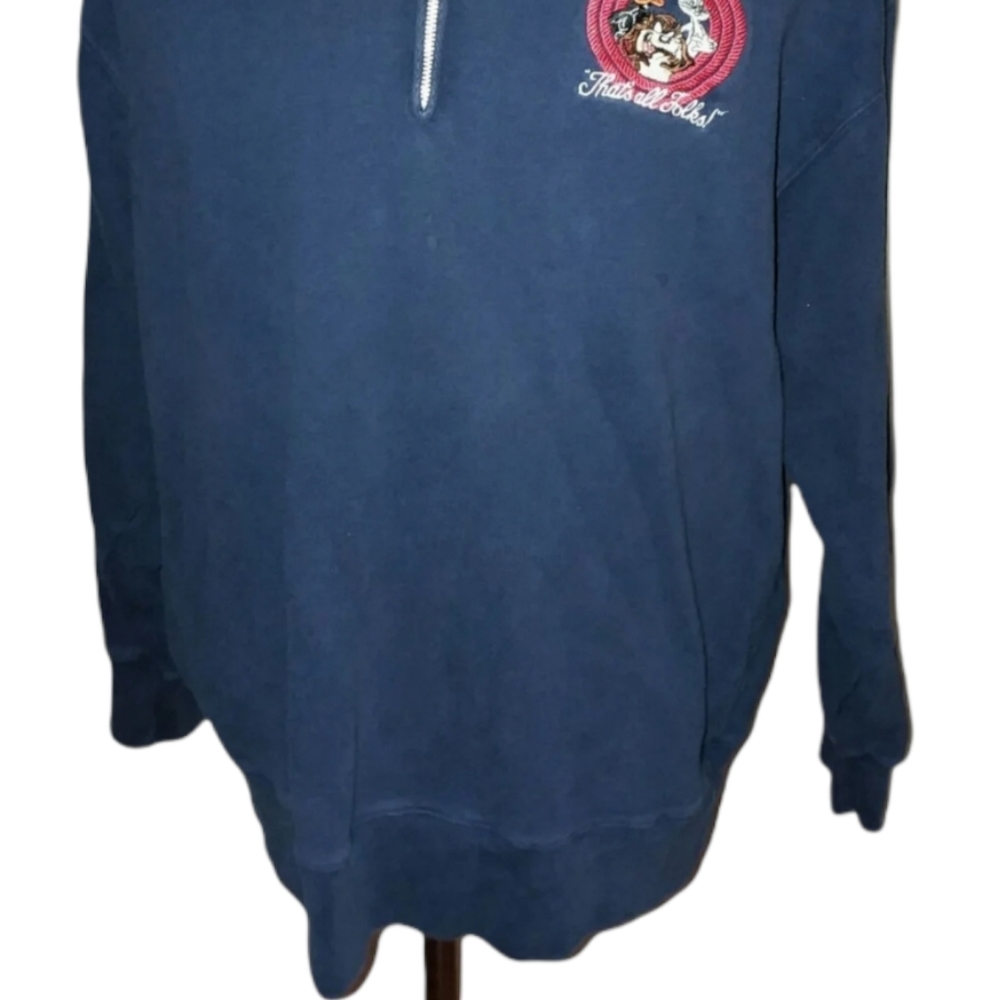 Vintage Warner Bros Studio Store Sweatshirt XL Par - Picture 2 of 4
